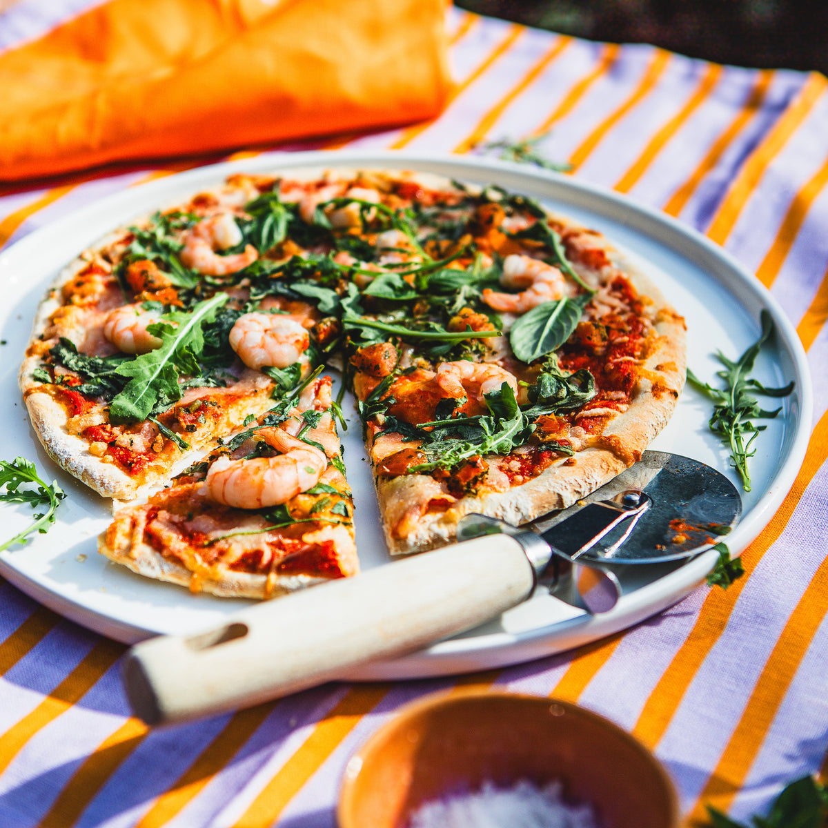 Bio Pizza Gamberi