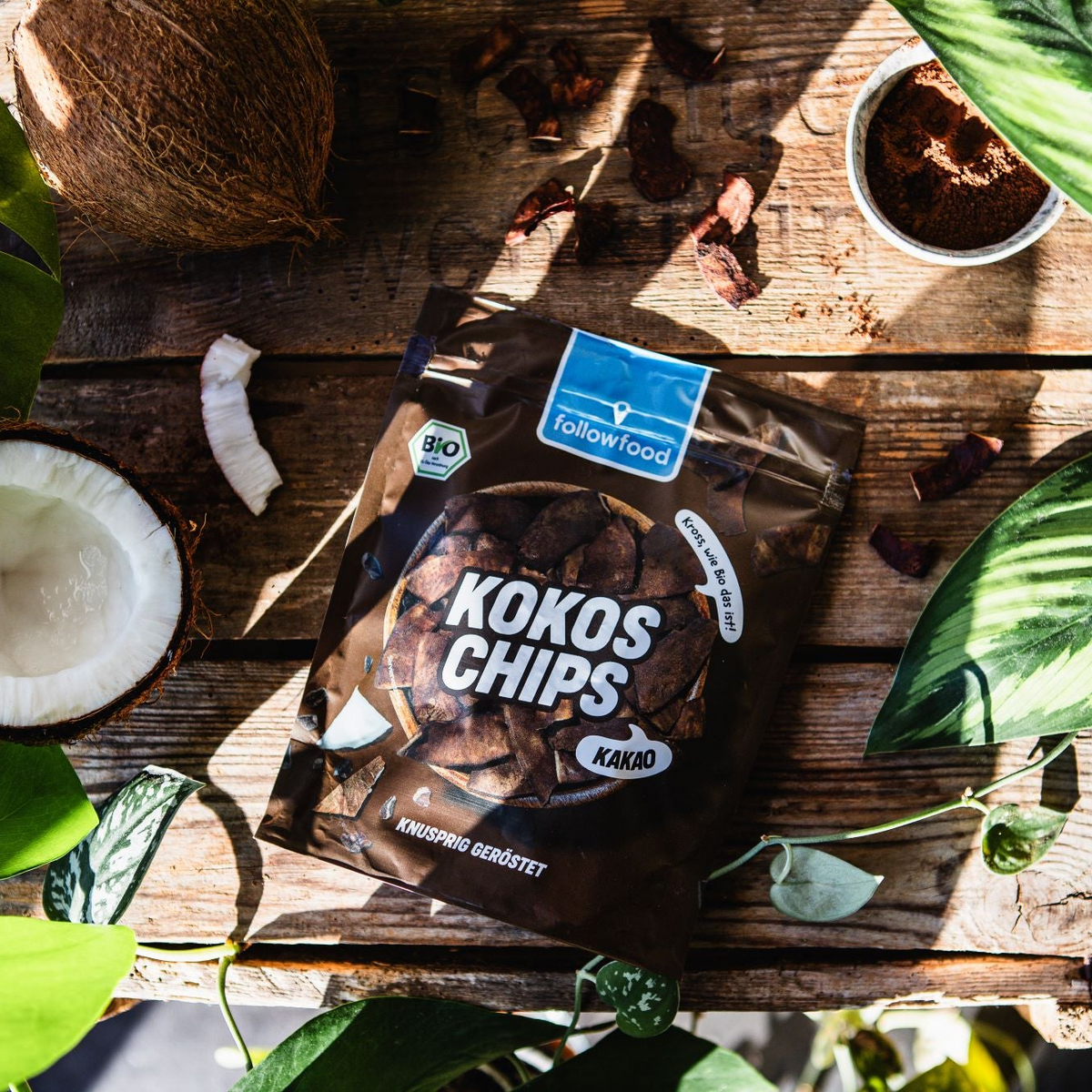 followfood Kokoschips Kakao