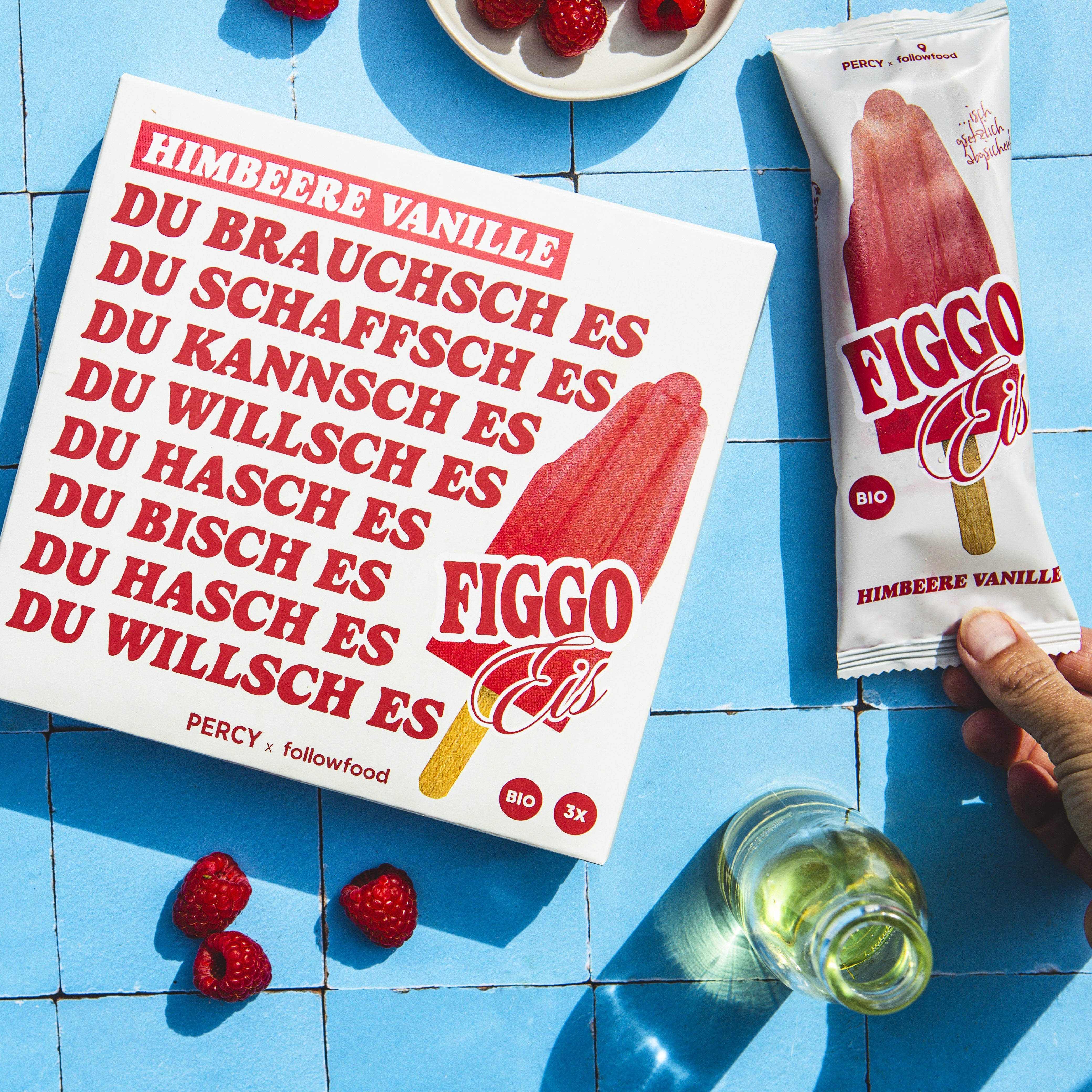 FIGGO-Eis Himbeere Vanille