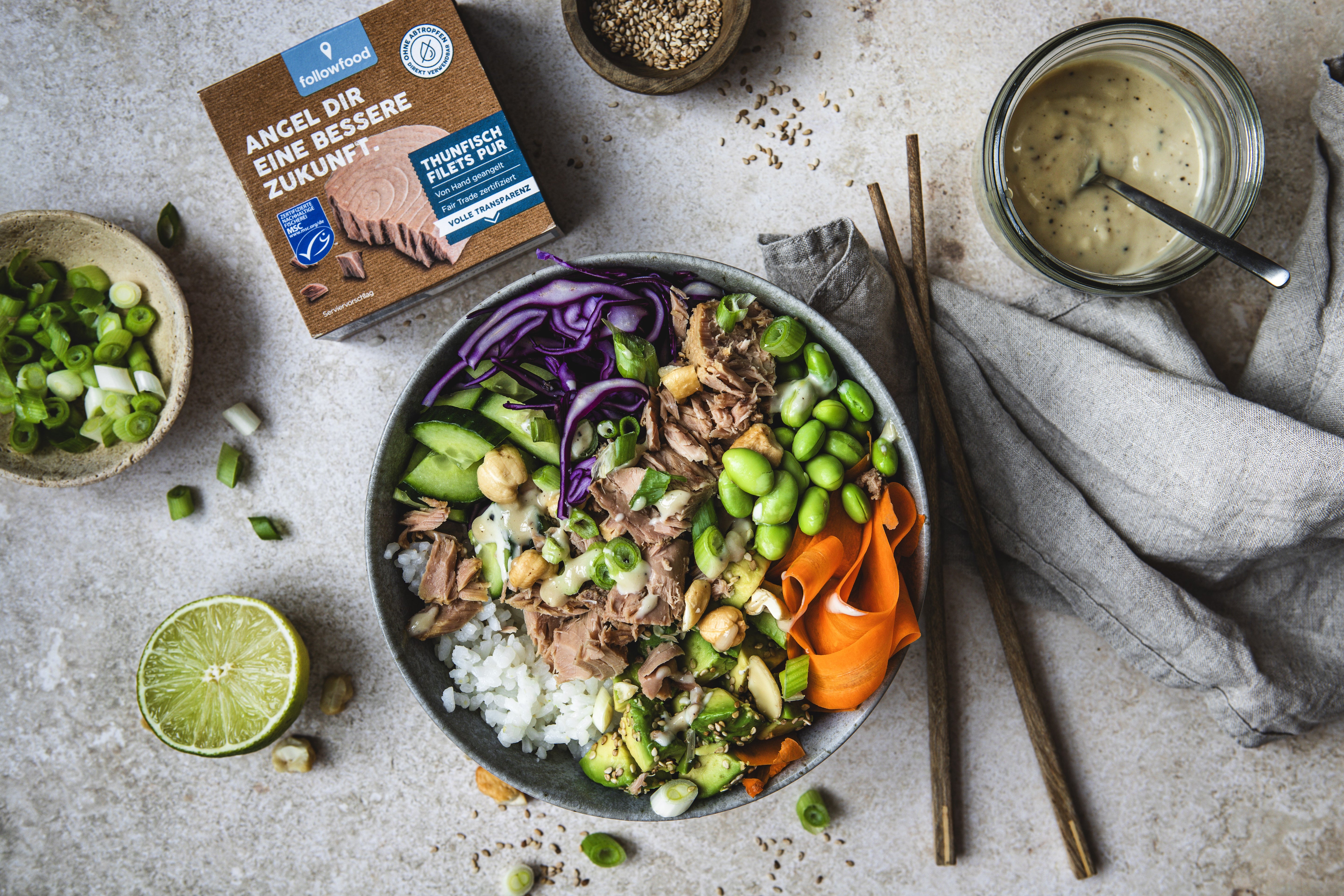 followfood Rezept: Protein Poké Bowl