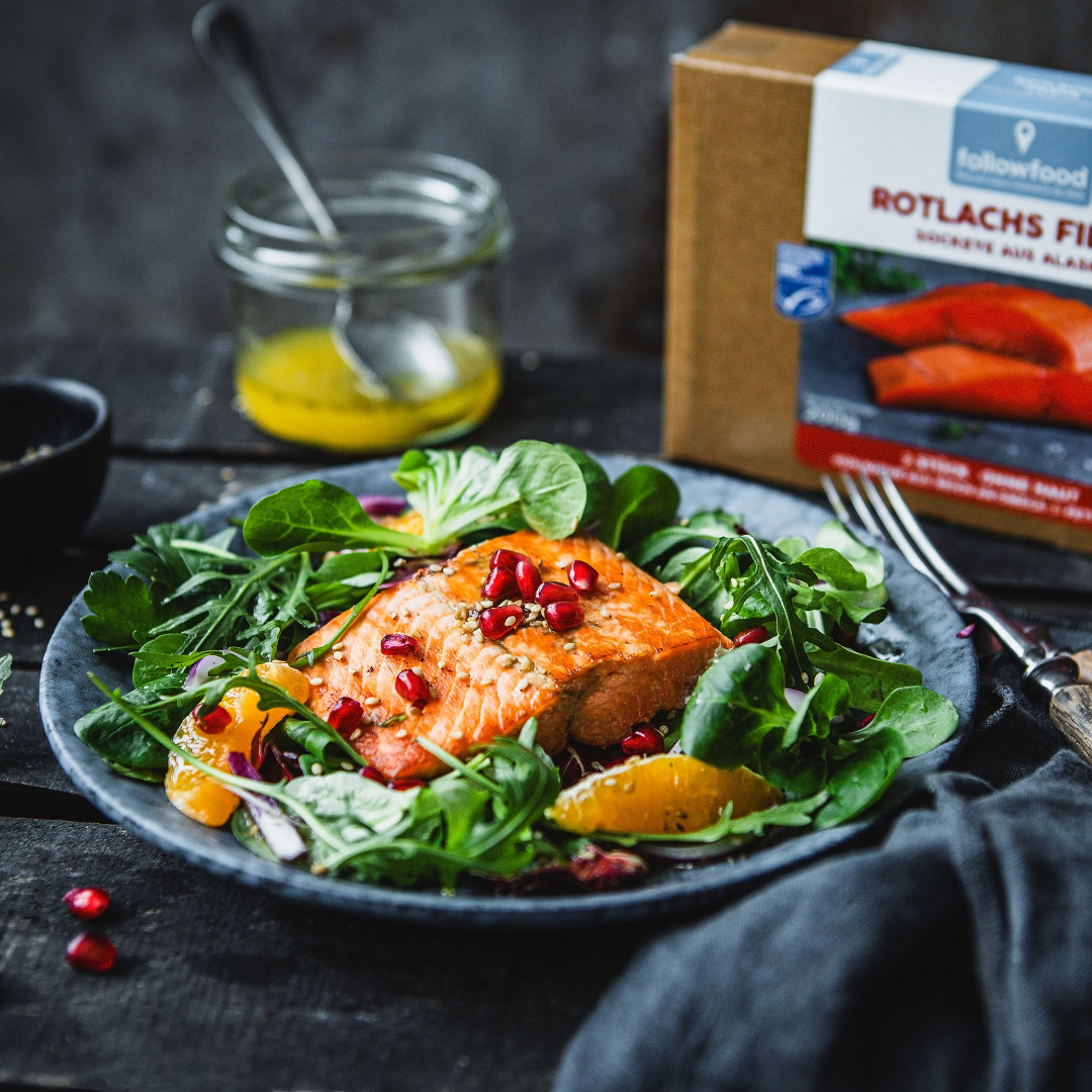 followfood Rotlachsfilets Produktbild