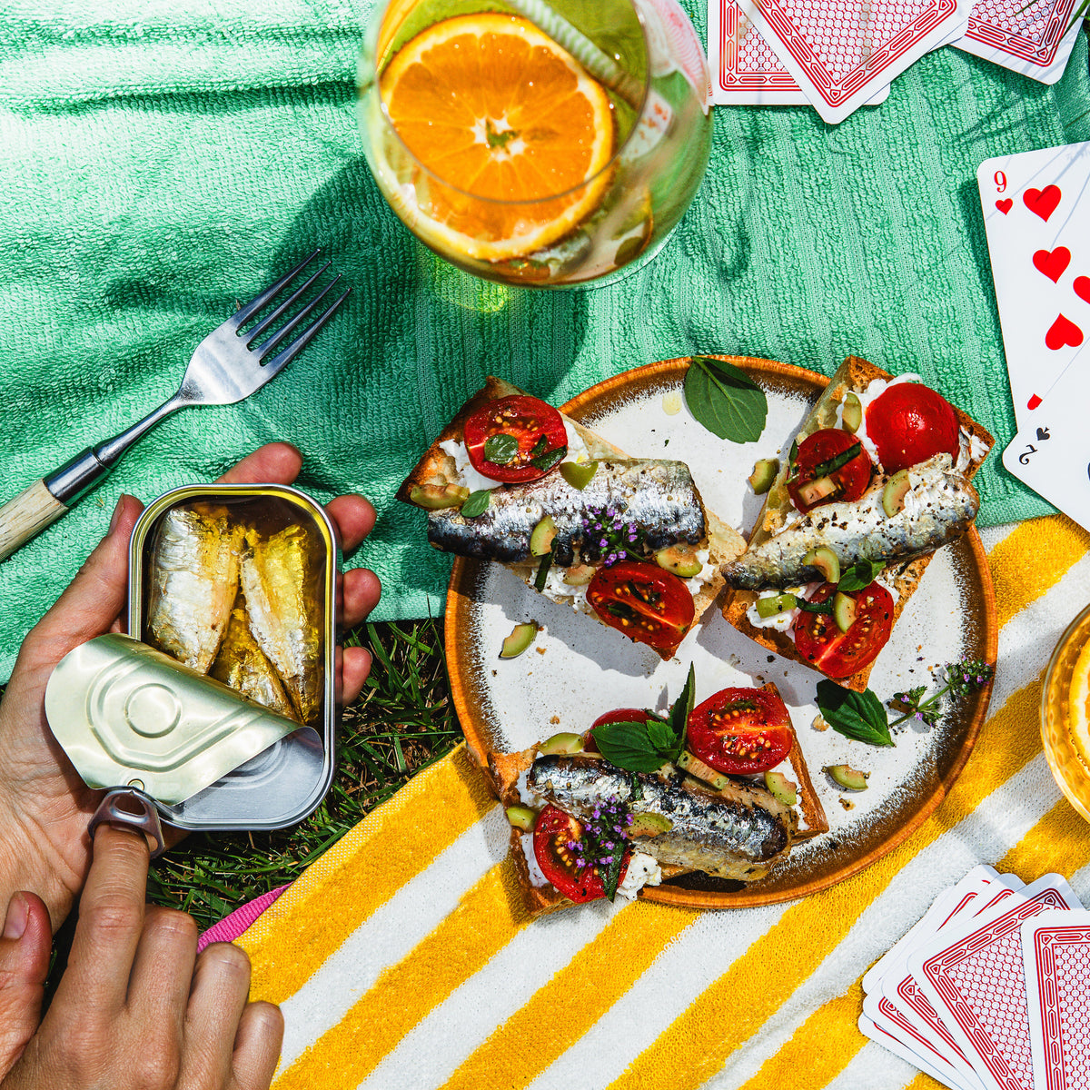 12x Sardinen in Bio Olivenöl - Vorteilspaket