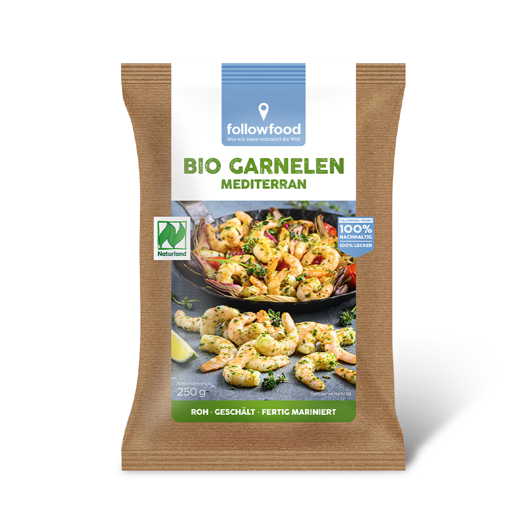 followfood Bio Garnelen mediterran Produktbild