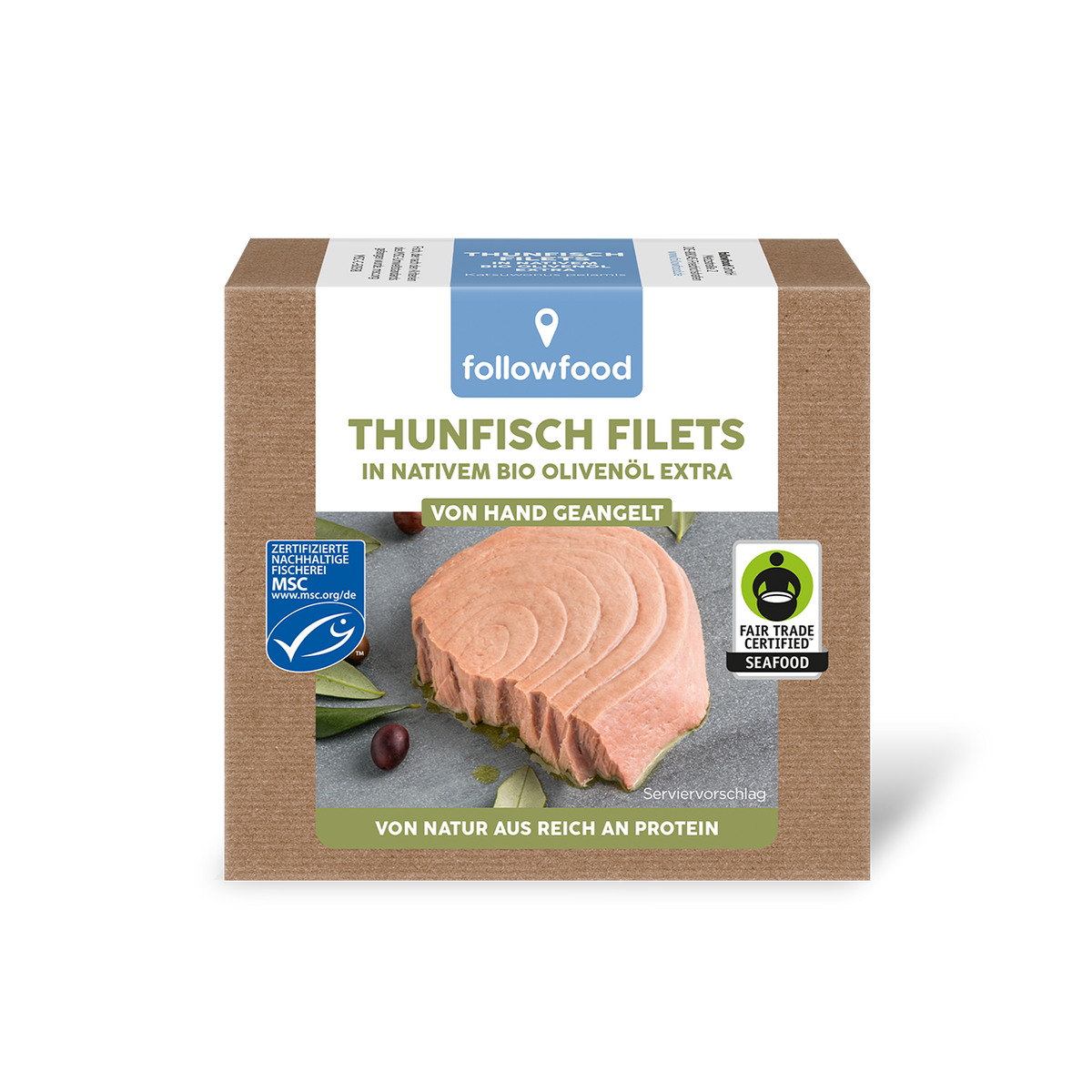 followfood Ft Thunfisch Filets in Olivenöl Produktbild
