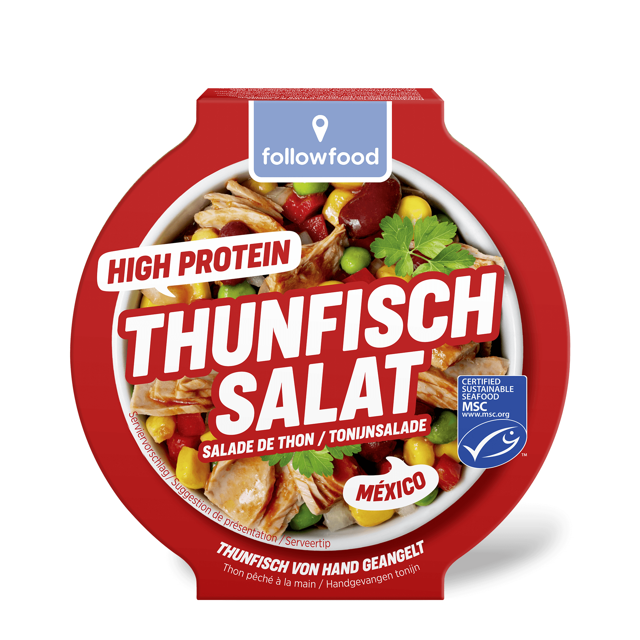 followfood Thunfisch Salat Mexico Produktbild