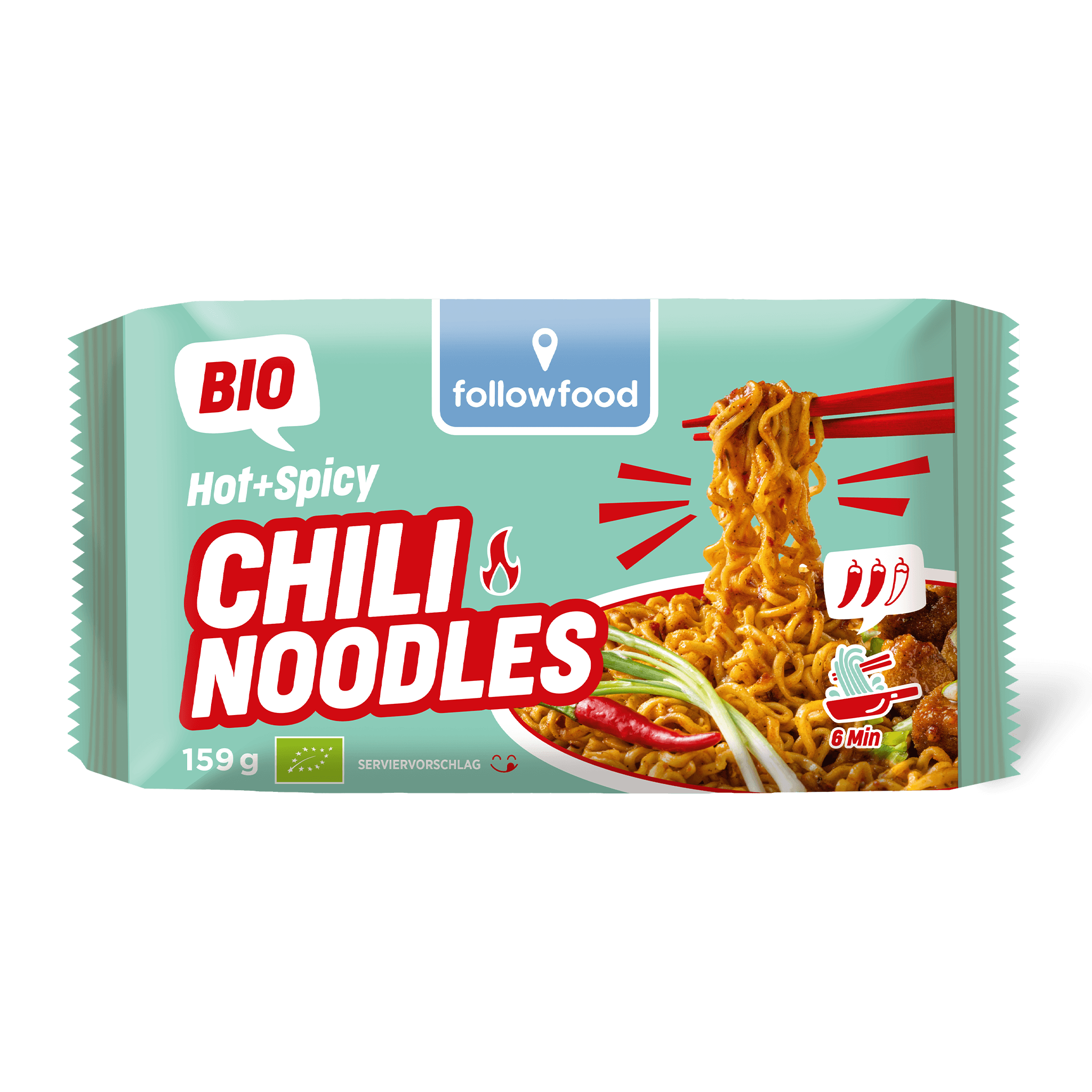 followfood Bio Instant Chili Noodles Produktbild