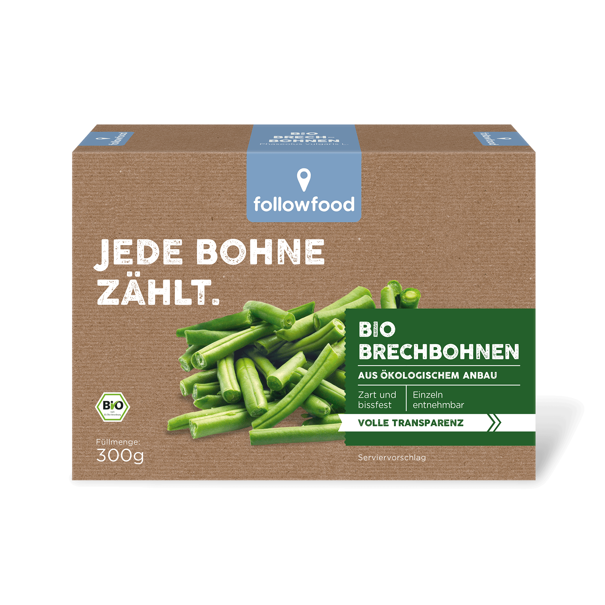 followfood Bio Brechbohnen Produktbild