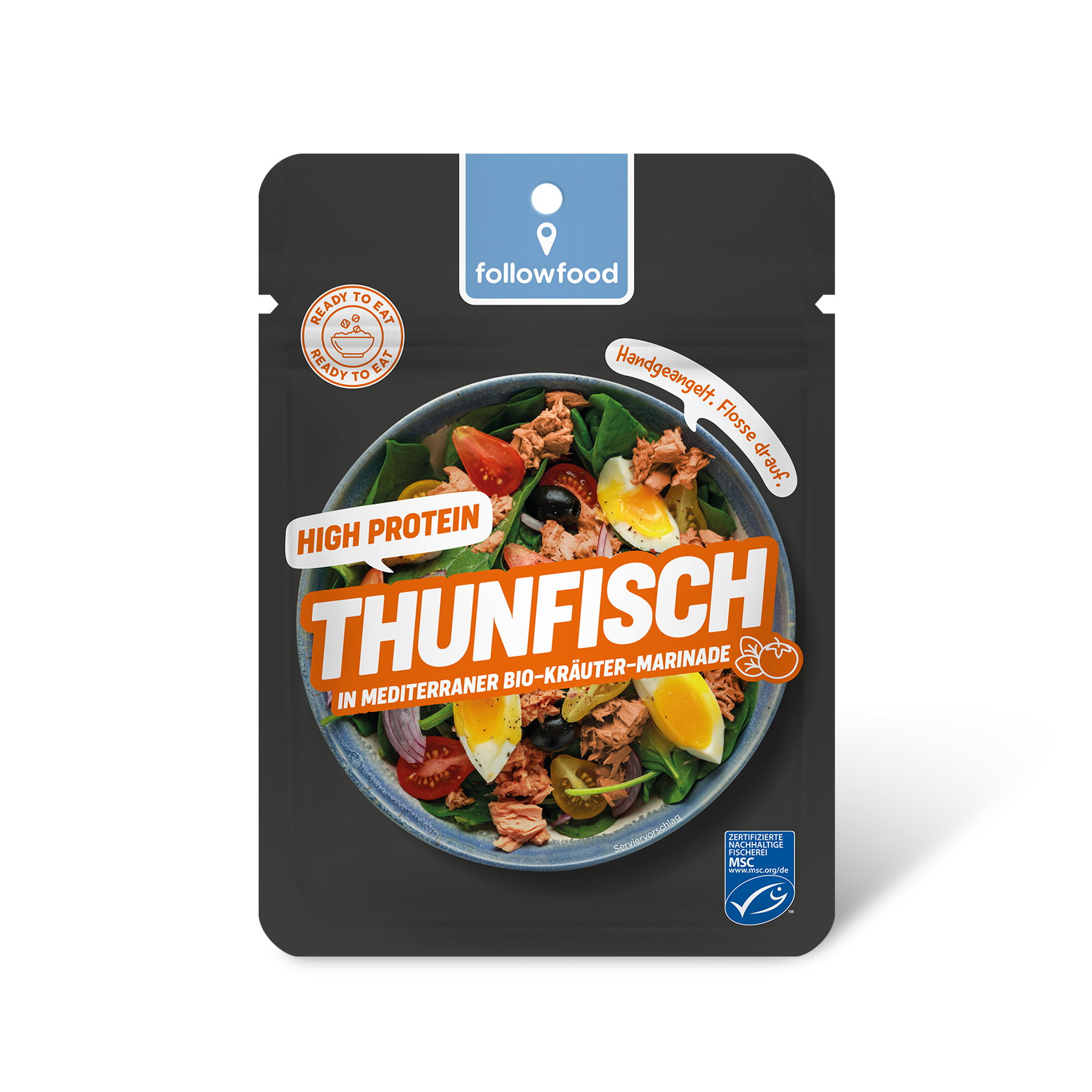 followfood Thunfisch mediterrane Kräuter Marinade Produktbild