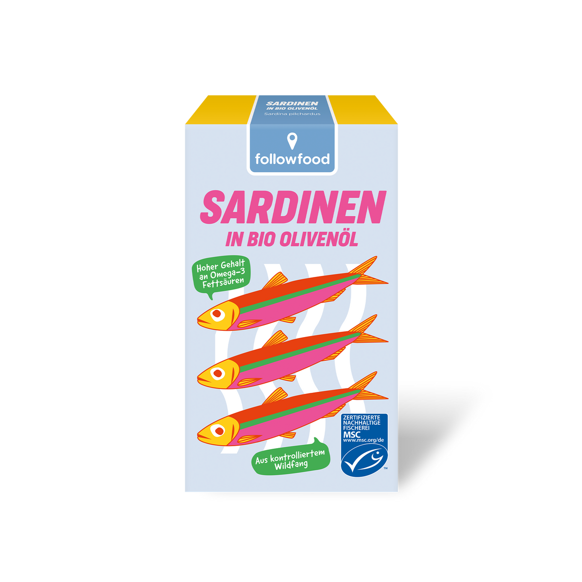 followfood Sardinen in Bio Olivenöl Produktbild