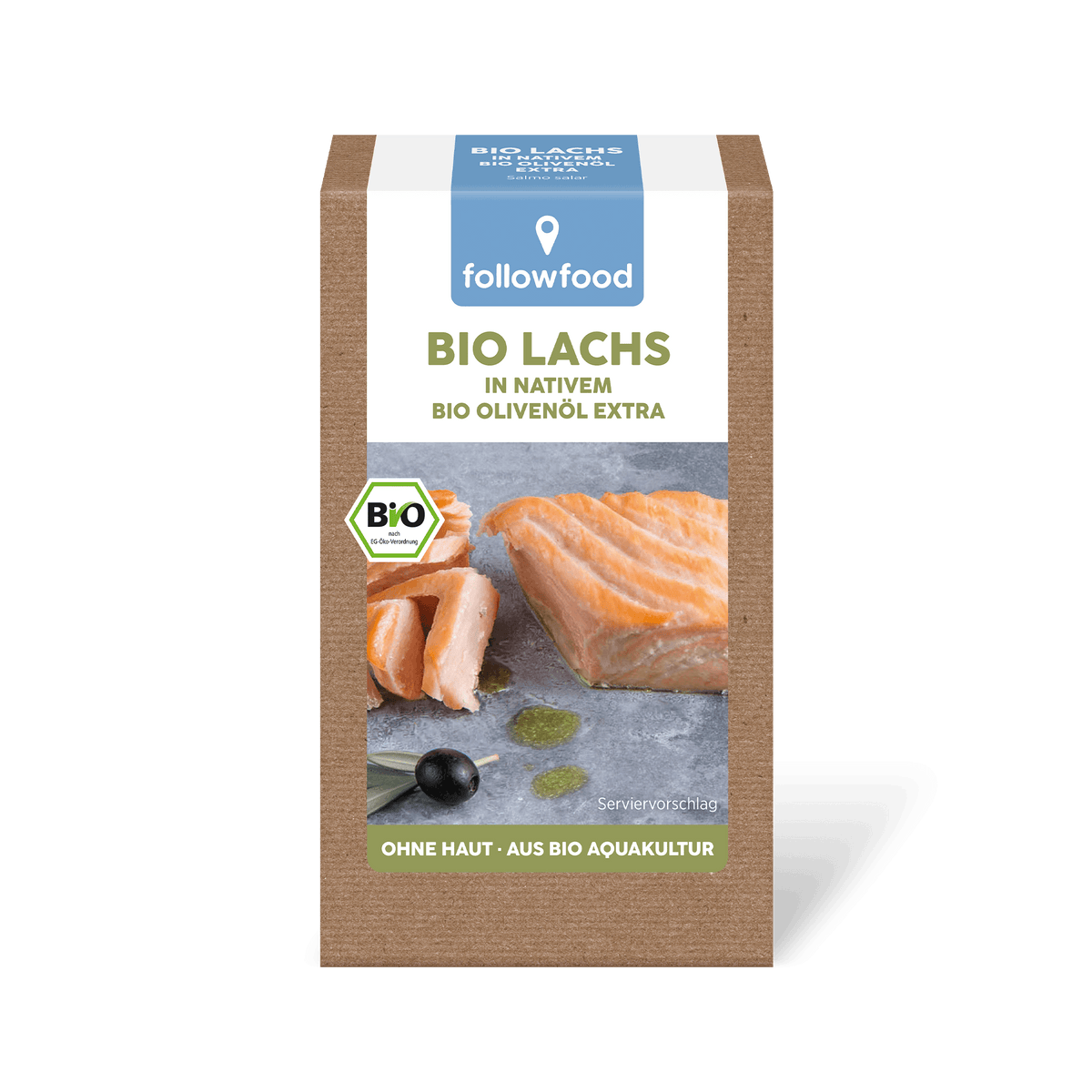 11x Bio Lachs in nativem Bio Olivenöl Extra - Vorteilspaket