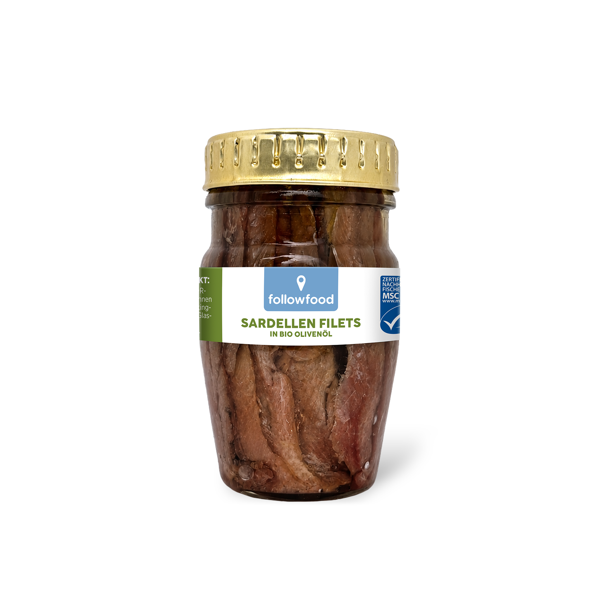 Sardellen Filets in Bio Olivenöl