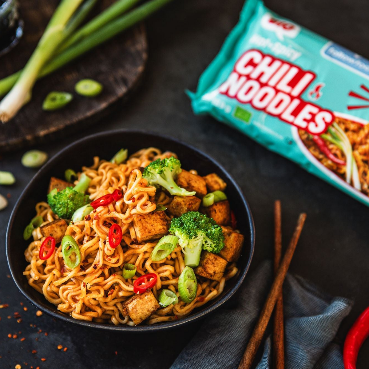 followfood Chili Noodles Produktbild