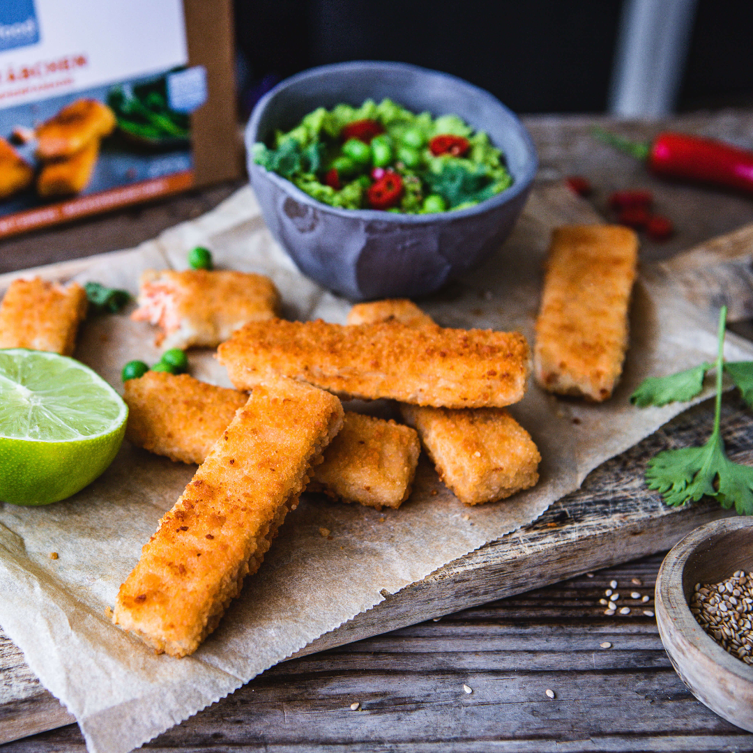 followfood Rezept: Bio Lachsstaebchen