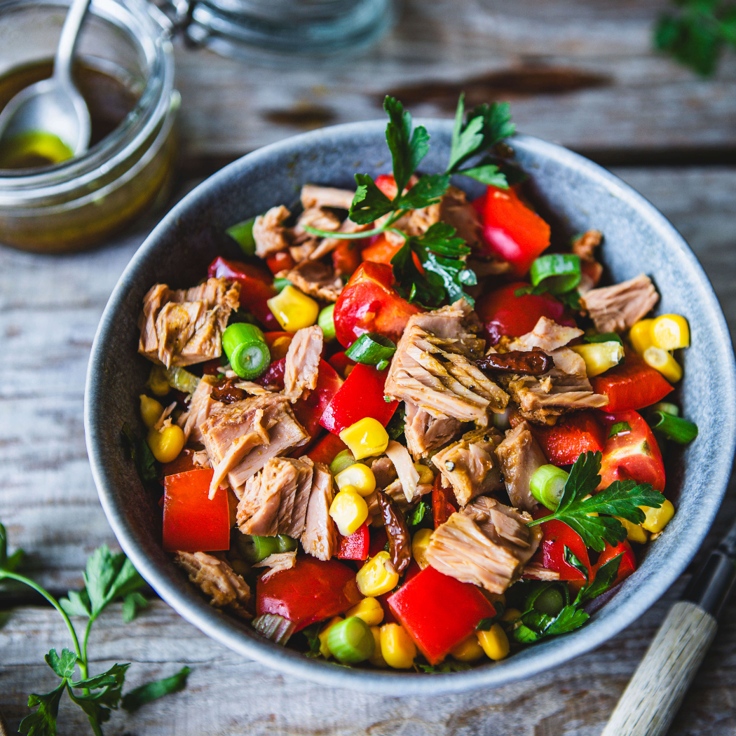followfood Rezept: Pikanter Thunfisch Salat