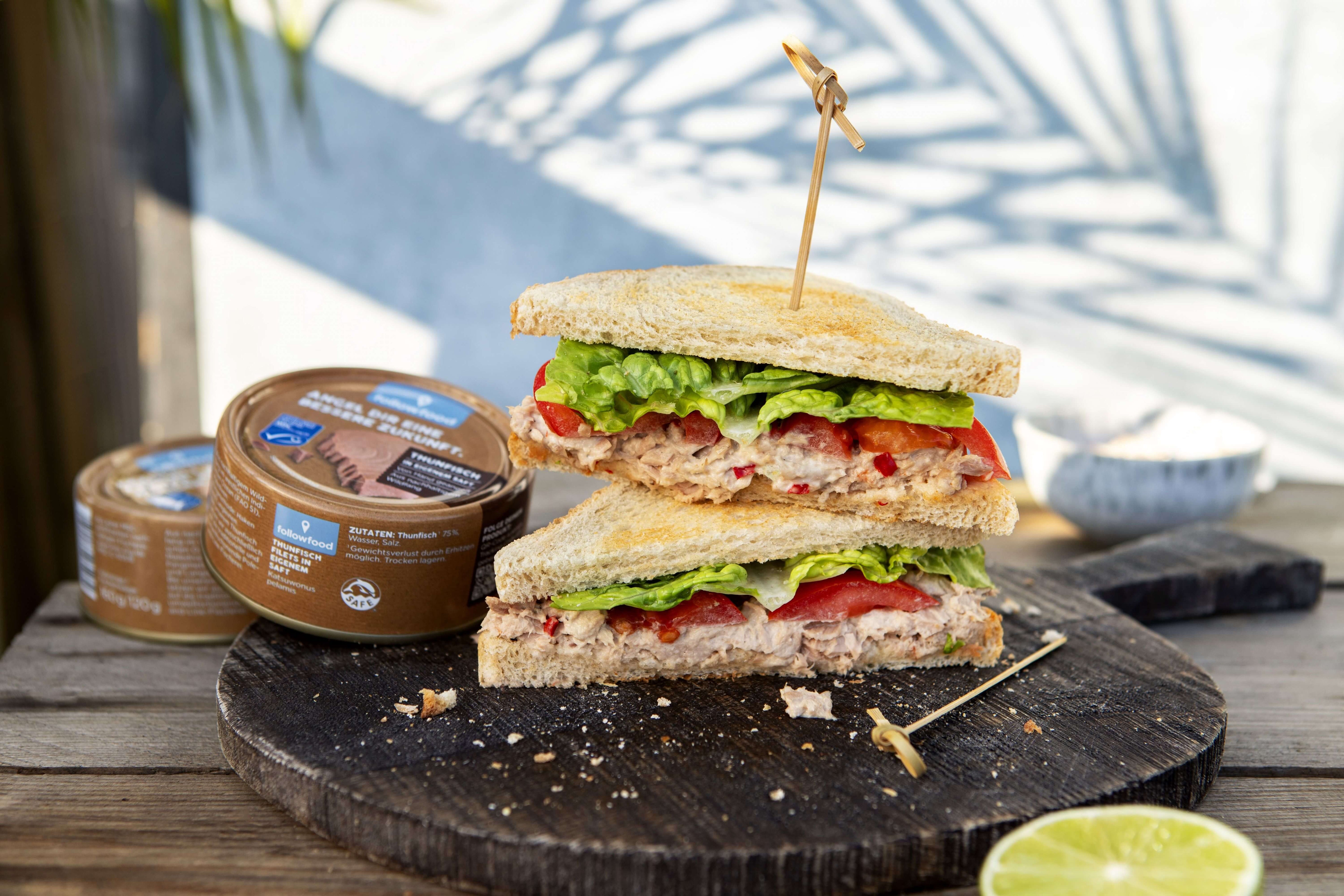 Thunfisch-Sandwich "Malediven Style"