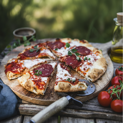 followfood vegane Pizza Salami Produktbild