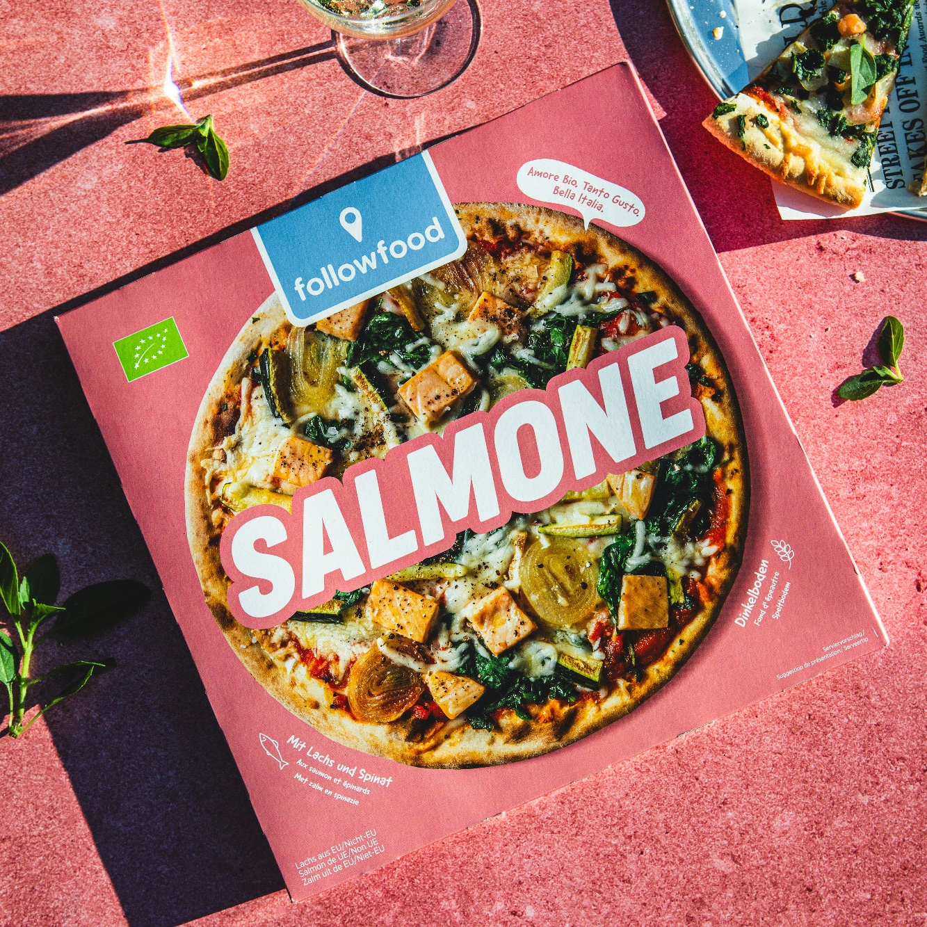 followfood Pizza Salmone Produktbild