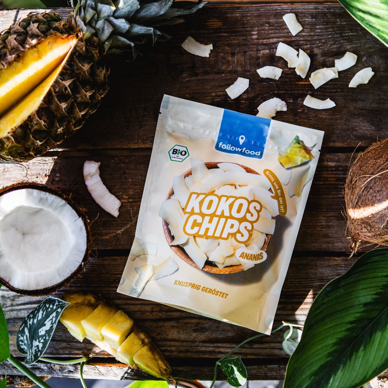 followfood Kokoschips Ananas