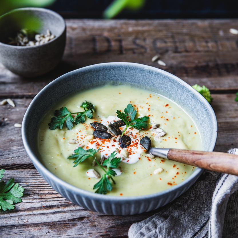 followfood Rezept: Bio Brokkoli Kartoffel Suppe