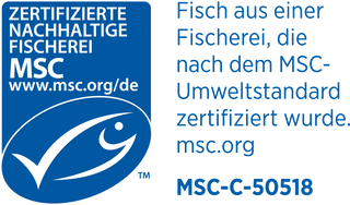 MSC Logo Zertifizierung Fisch