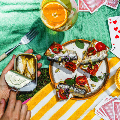 12x Sardinen in Bio Olivenöl - Vorteilspaket
