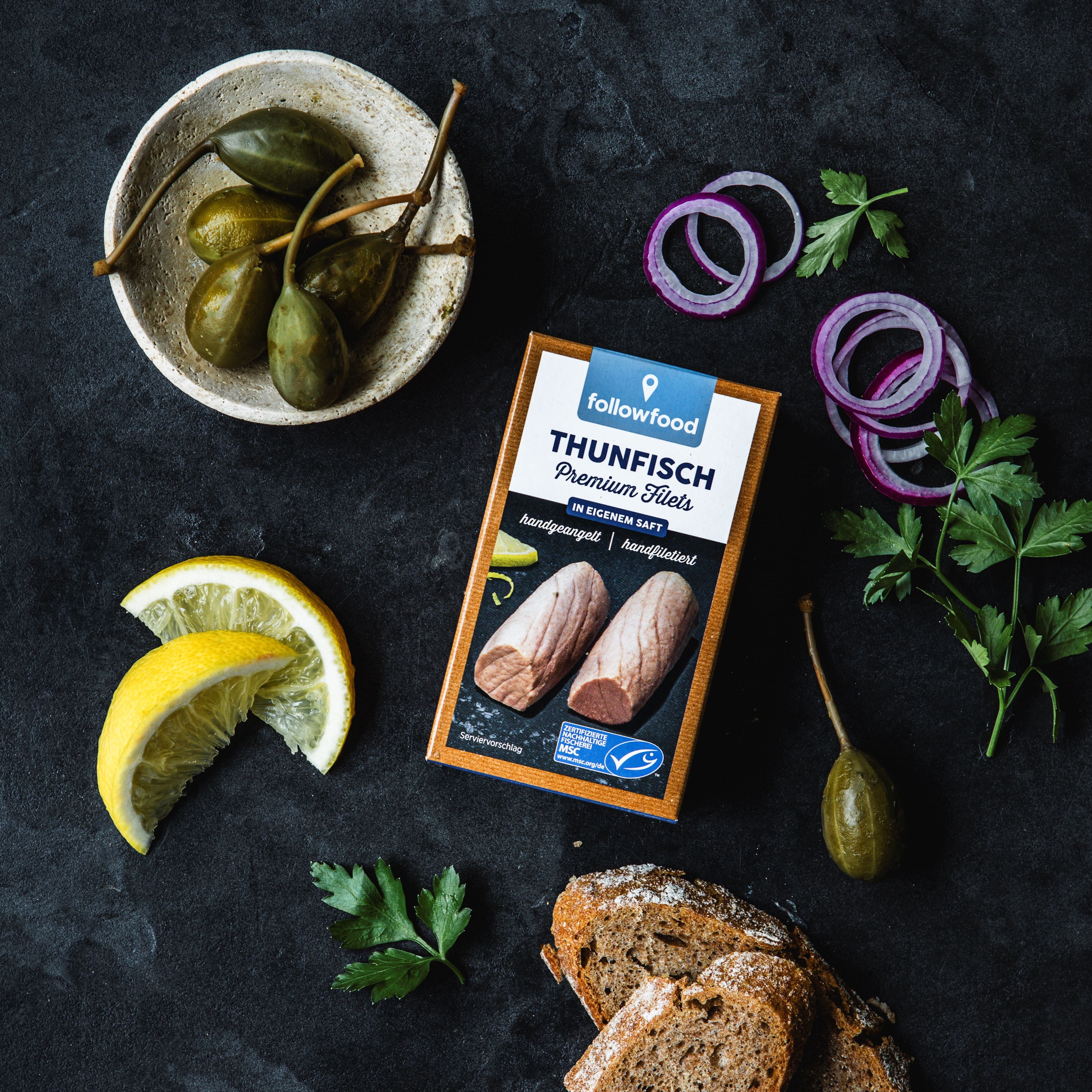 followfood Thunfisch Premium Filets Produktbild