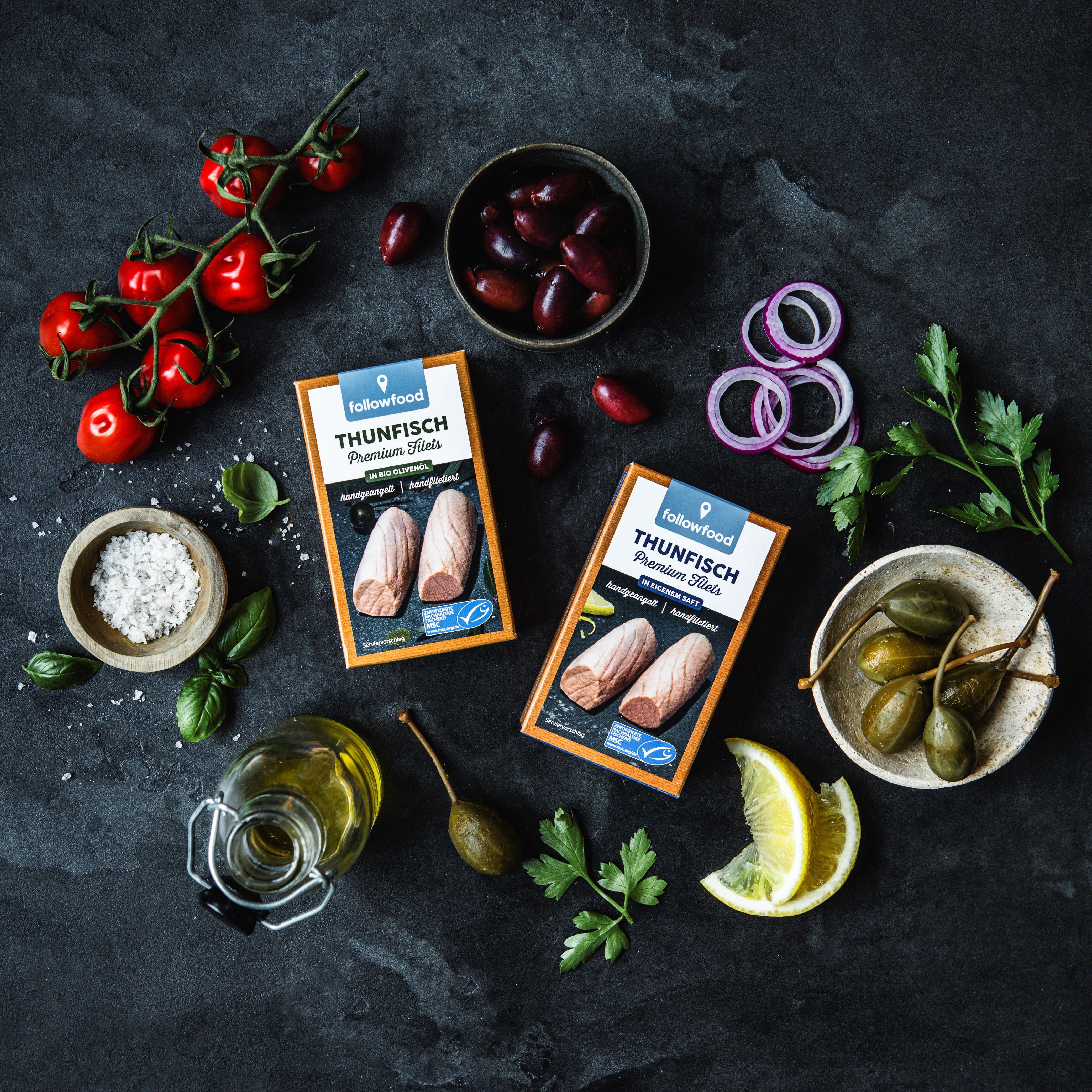 followfood Thunfisch Premium Filets Produktbild