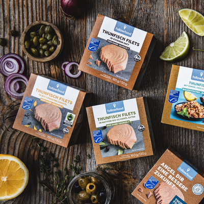 followfood Thunfisch Range Produktbild