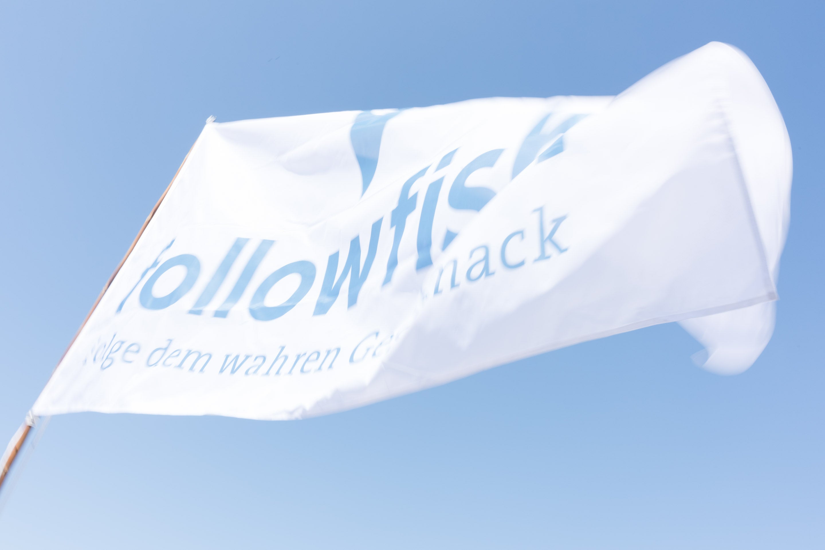 followfood Flagge Produktbild