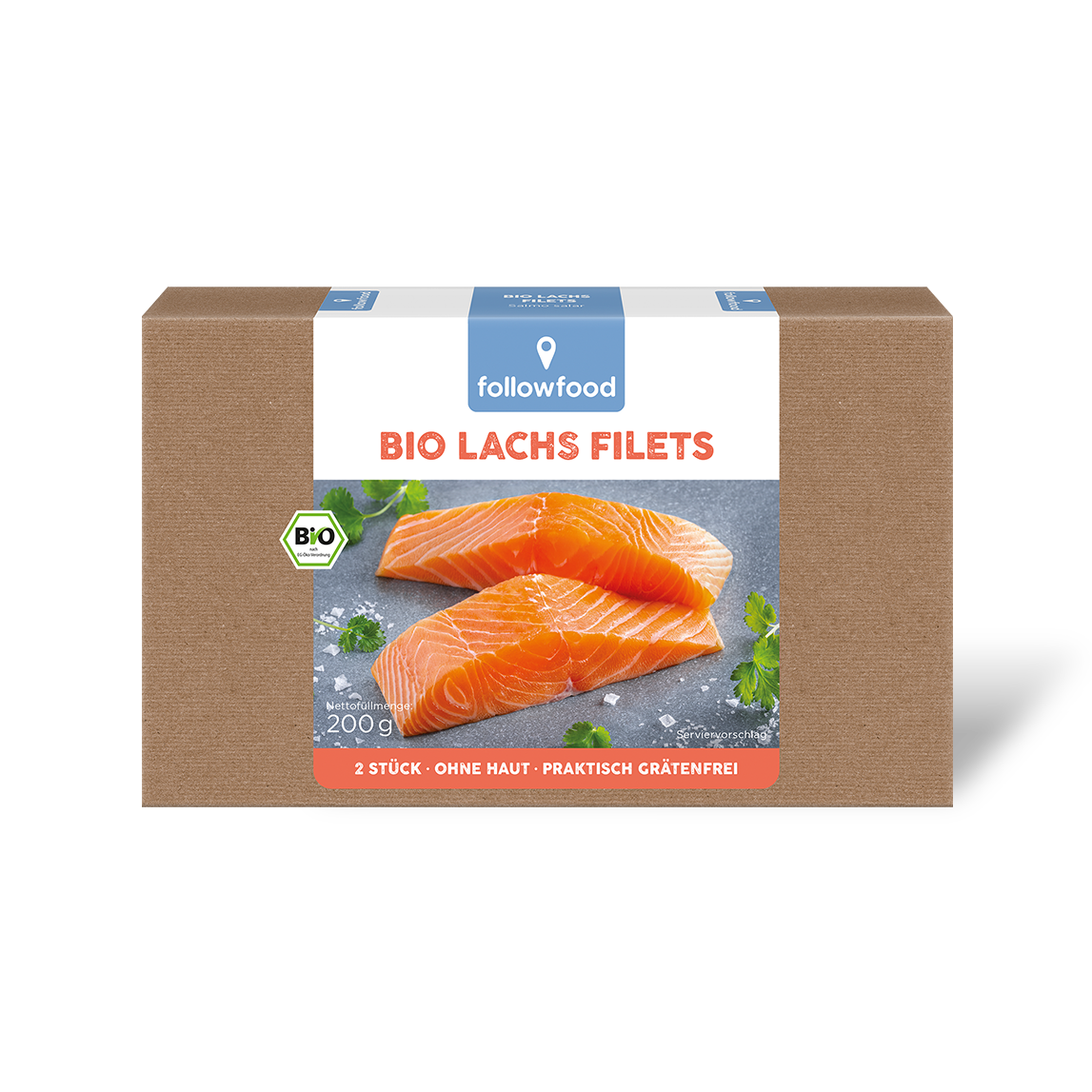 followfood Bio Lachs Filets Produktbild