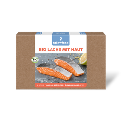 followfood Bio Lachs Filets Haut Produktbild