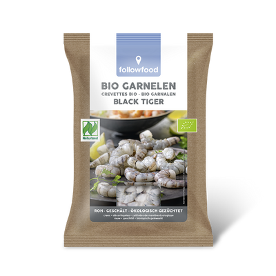 followfood Bio Garnelen Black Tiger Produktbild