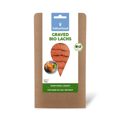 followfood Graved Bio Lachs Produktbild