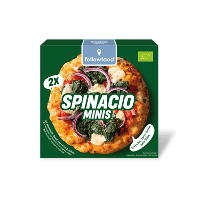 followfood Bio Pizza Spinacio Minis Produktbild