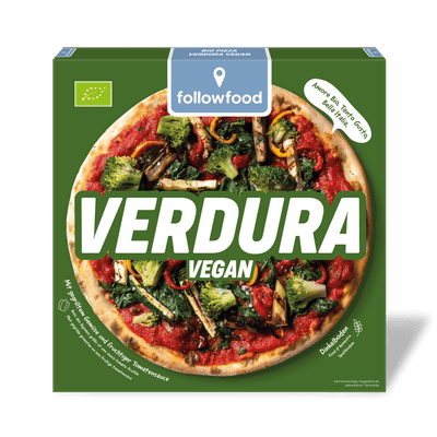 followfood Bio Pizza Verdura vegan Produktbild