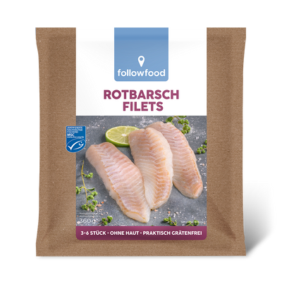 followfood MSC Rotbarsch Filets Produktbild