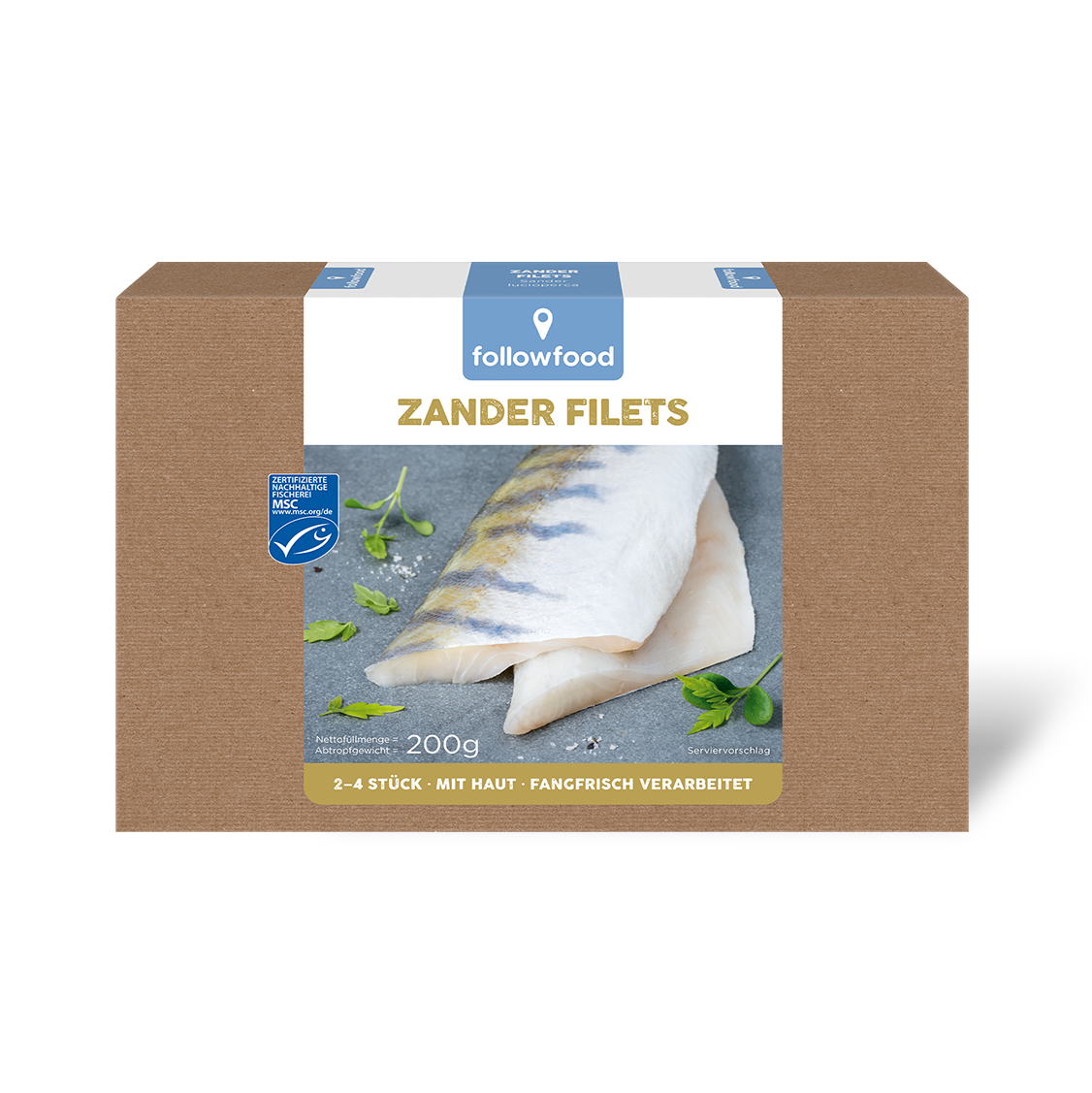 followfood Zander Filets Produktbild