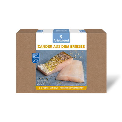 followfood Zander Filets aus dem Eriesee Produktbild