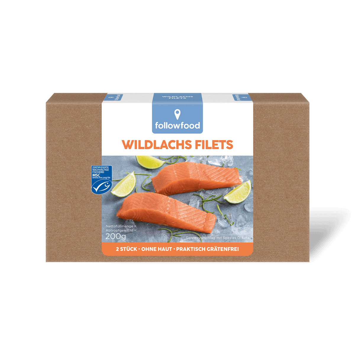 followfood Wildlachs Filets Produktbild
