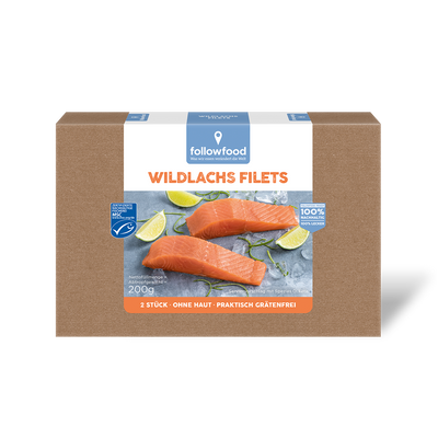 followfood Wildlachs Filets Produktbild