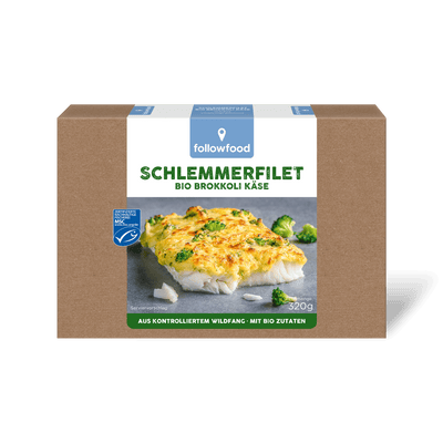 followfood Schlemmerfilet Brokkoli Käse MSC Produktbild