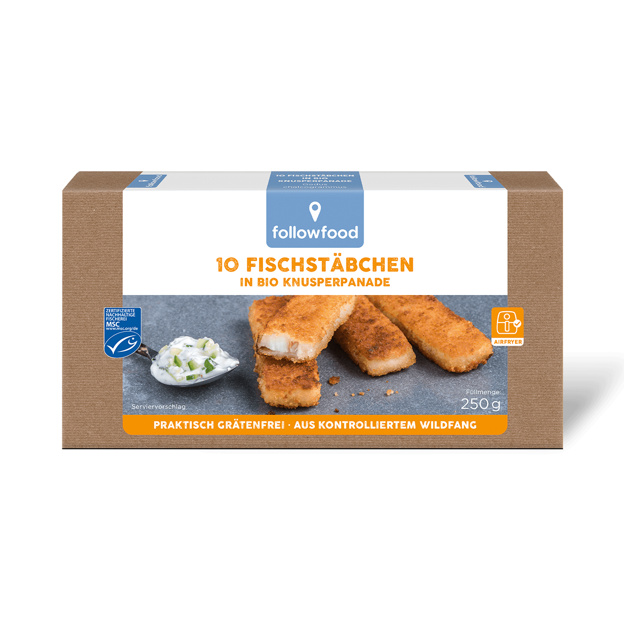 followfood MSC Fischstäbchen Produktbild