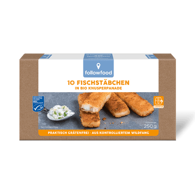 followfood MSC Fischstäbchen Produktbild
