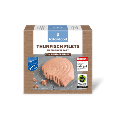 followfood Ft Thunfisch Filets in Eigenem Saft Produktbild