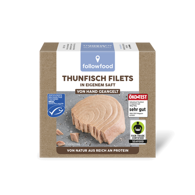 followfood Ft Thunfisch Filets in Eigenem Saft Produktbild