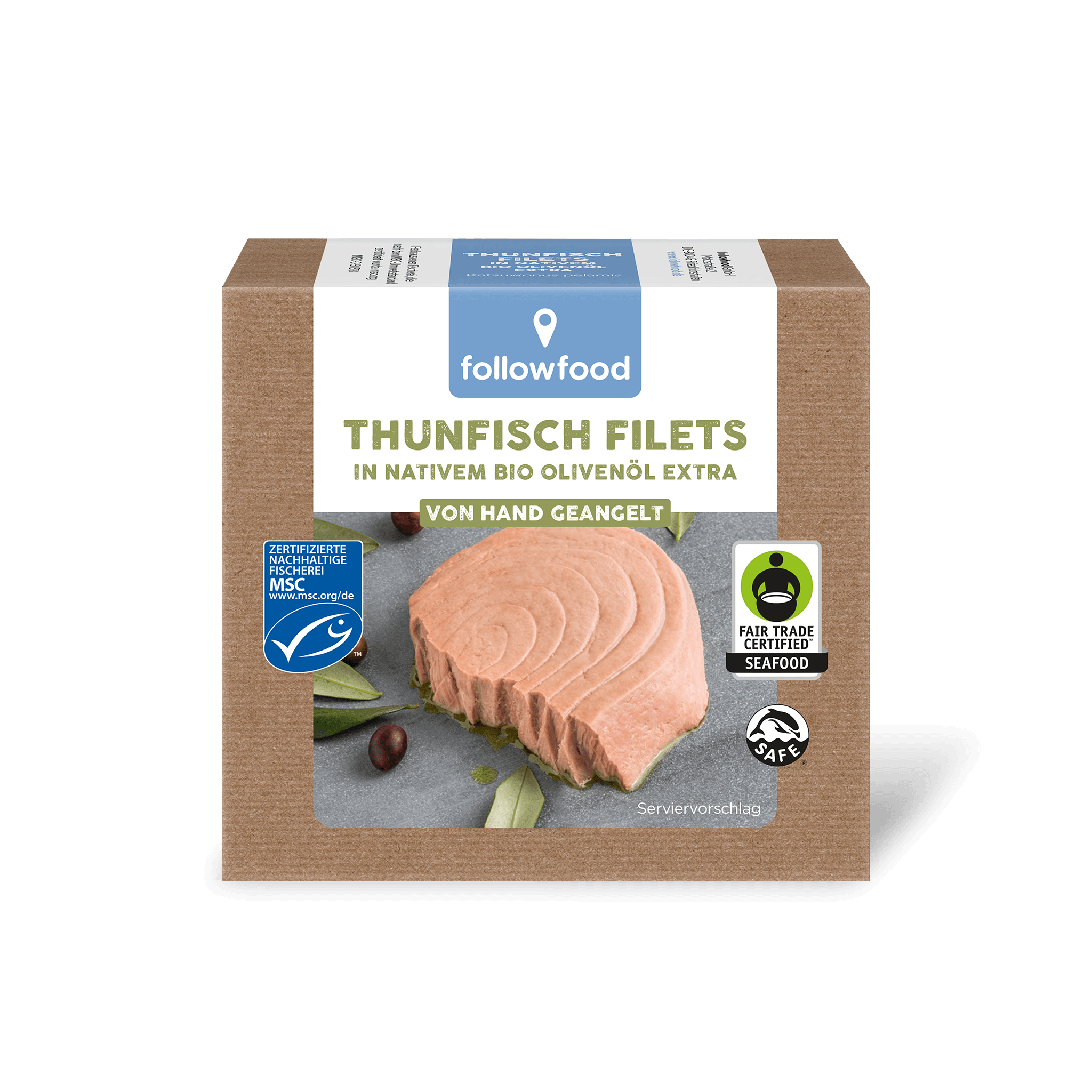 followfood Ft Thunfisch Filets in Olivenöl Produktbild