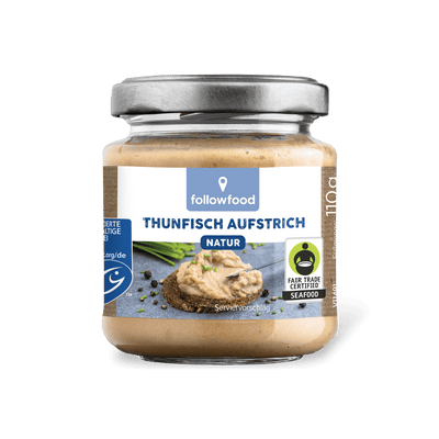 followfood MSC Thunfisch Aufstrich Natur Produktbild