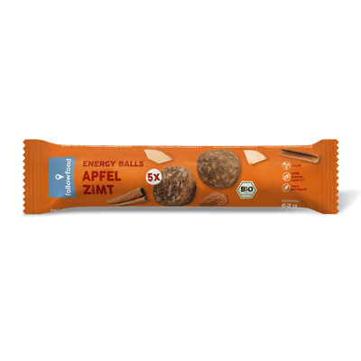 followfood Bio Energy Balls Apfel Zimt Produktbild