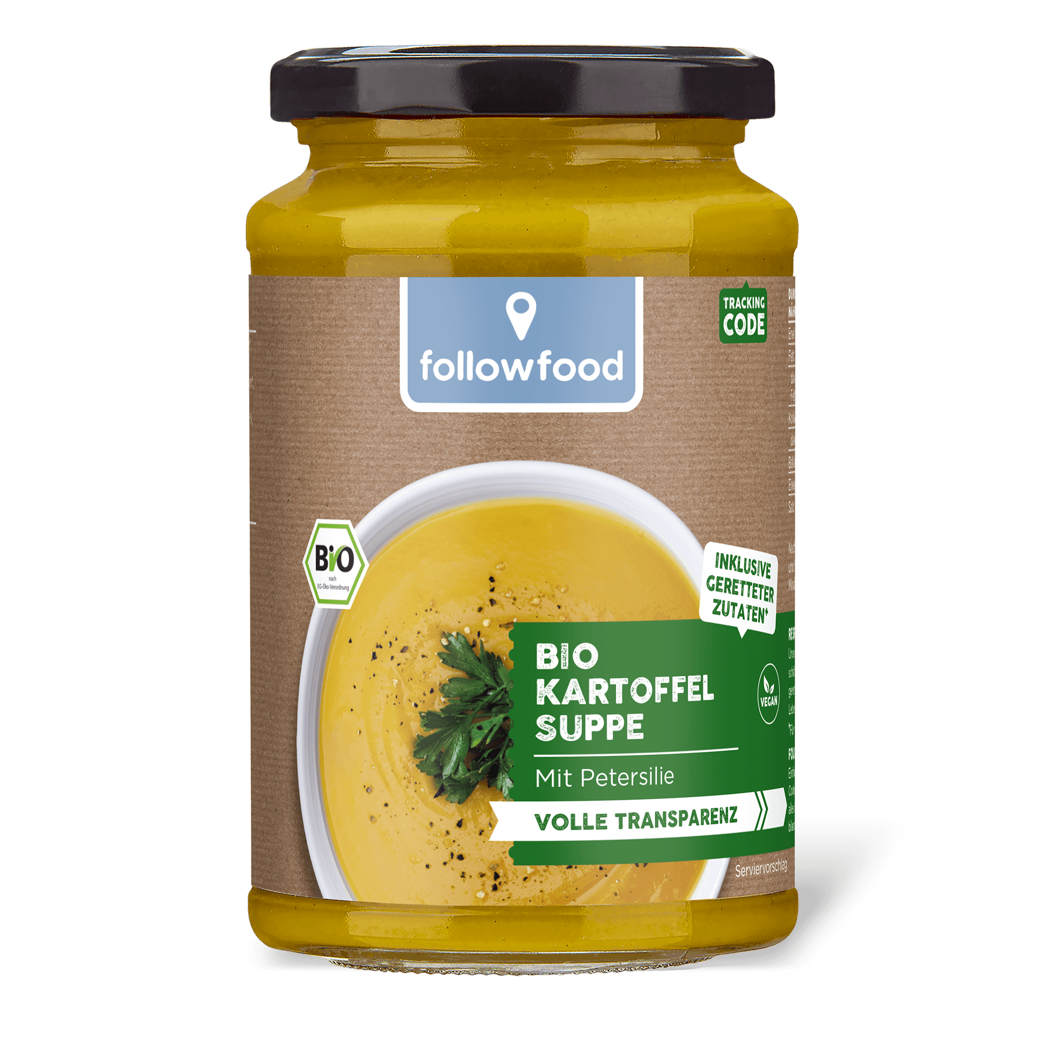 followfood Rezept: Bio Kartoffel Suppe Petersilie Gerettet
