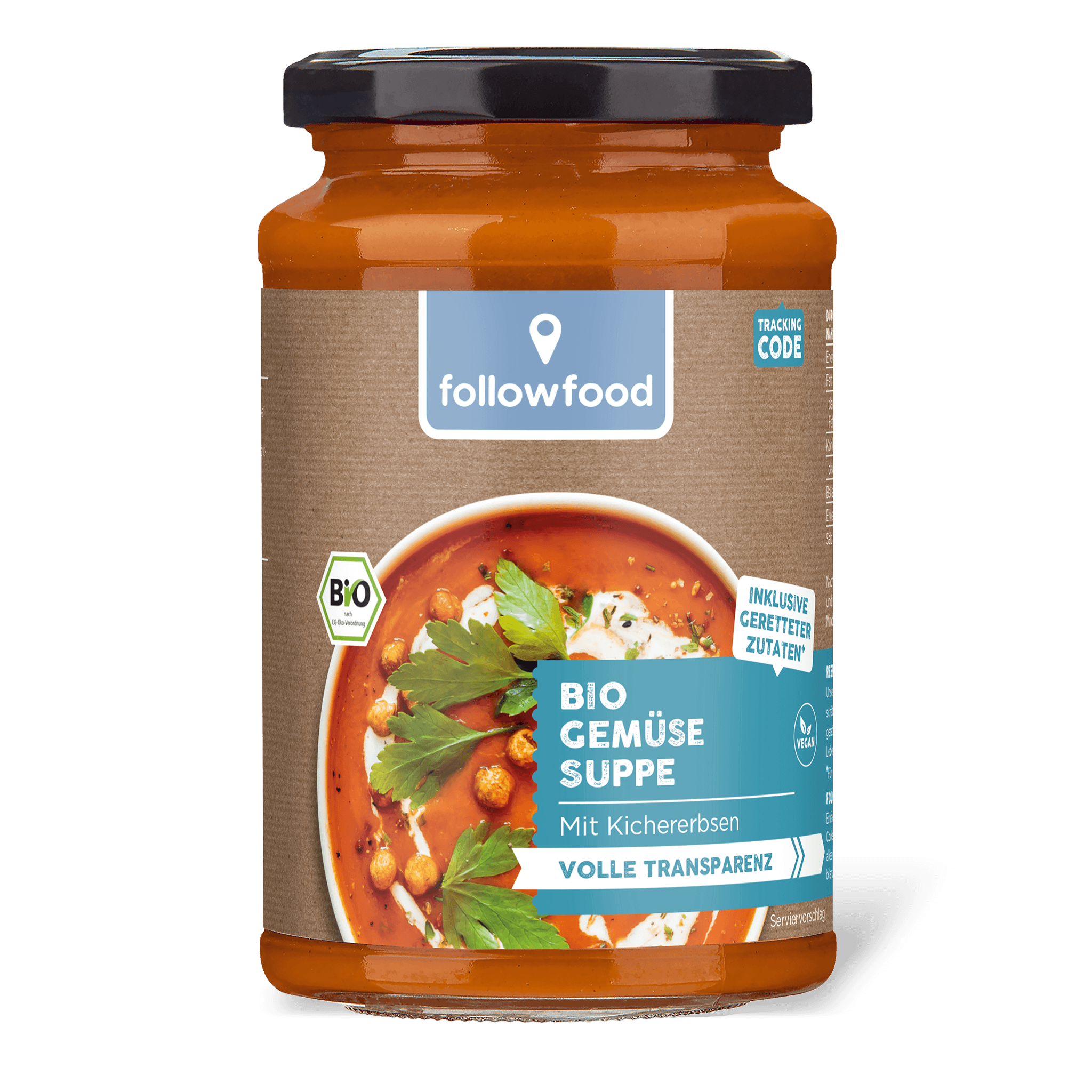followfood Rezept: Bio Gemüse Suppe Gerettet
